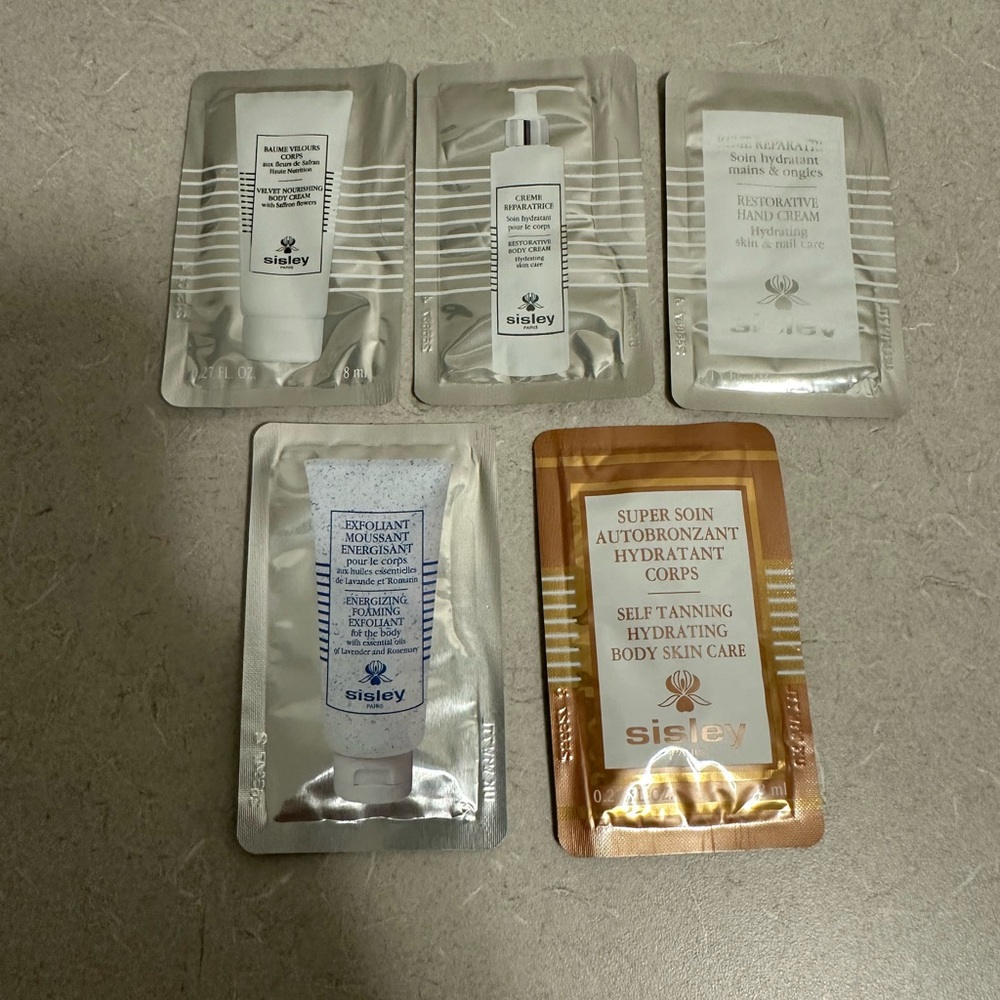 BNW SISLEY Body Care 5pcs Set, Various Items